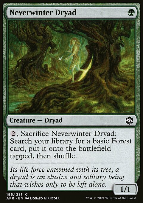 Neverwinter Dryad